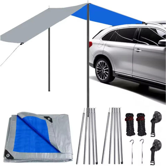 Copertină auto extensibilă - instalare rapidă și versatilă