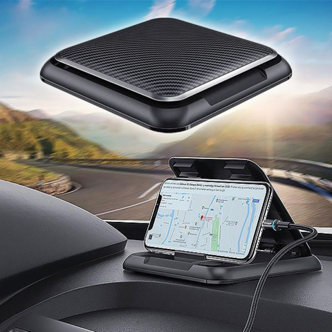 Wsparcie elastyczne dla telefonu w samochodzie