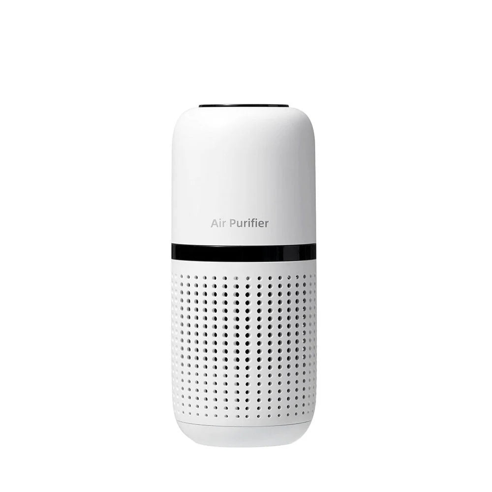 Purificador de Aire de Coche Portátil – Ionizador Silencioso y Recargable por USB