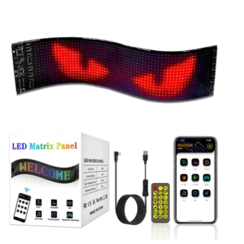 Fleksibel LED-stripe Programmerbar – Tilpassede Lysmeldinger