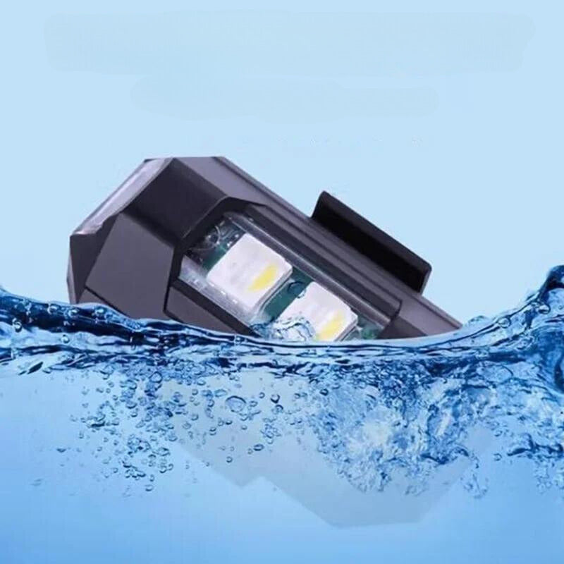 أضواء LED مضادة للتصادم للدراجات النارية - الأمان والأناقة