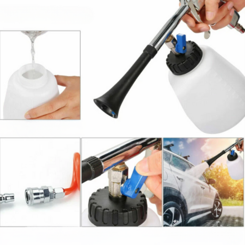 高圧洗浄機ターボ — 力と効率