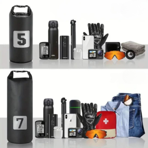 Vodotesné predné batohy na bicykel - kompaktné a veľkokapacitné