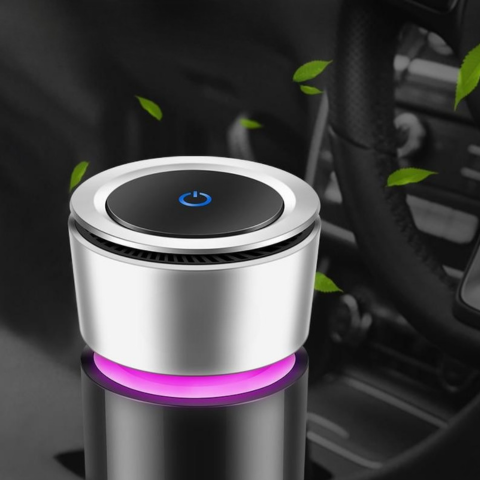Purificador de Aire para Coche — Frescura y Confort en el Trayecto