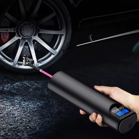 Compresor de Aire Inteligente — Portátil y Recargable