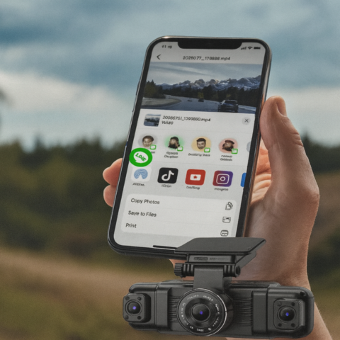 Inbyggd Kamera Bil — Säkerhet Och Komfort I Det Dagliga
