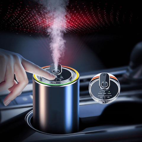 Difuzér aróm pre auto — Čistič a LED atmosféra