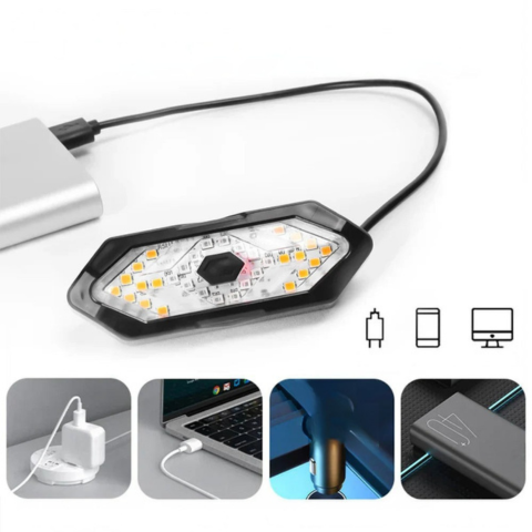 Fuego Intermitente de Bicicleta – Recargable y Control Remoto