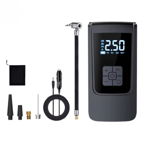 Mini bærbar luftkompressor — Intelligent trådløs oppblåser