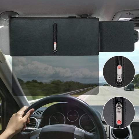 Ochranný slunečník do auta — Ochrana proti oslnění