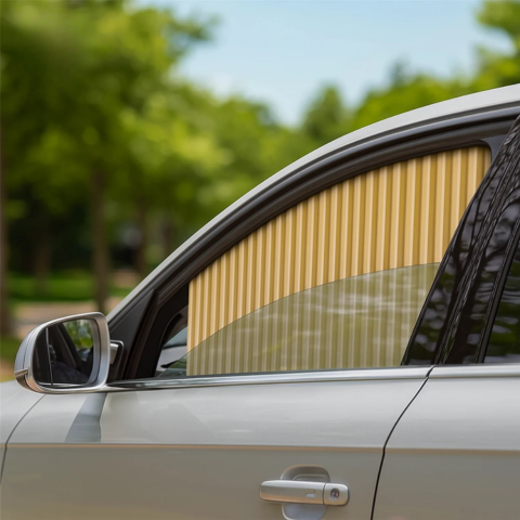 Bočné slnečníky do auta — Príjemná a chránená cesta