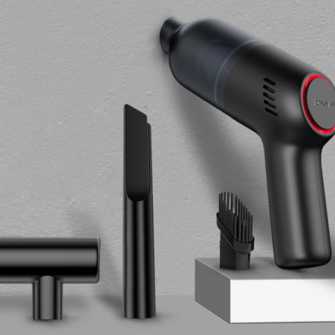 ميني مكنسة سيارة - مدمجة، قوية وعملية