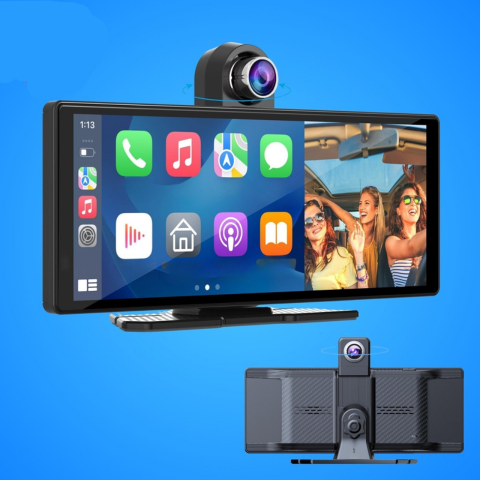 Multifunctioneel Auto Scherm – Achteruitrijcamera Steun En Stemcontrole