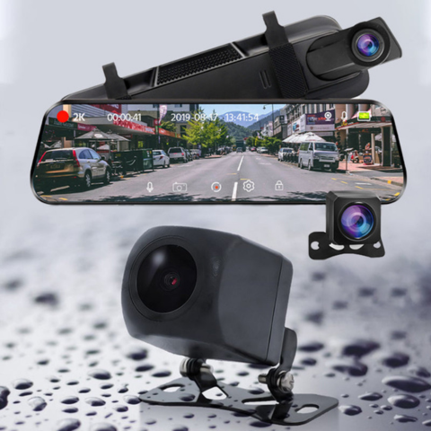 Zrcátko s dvojitou kamerou – bezpečnější jízda