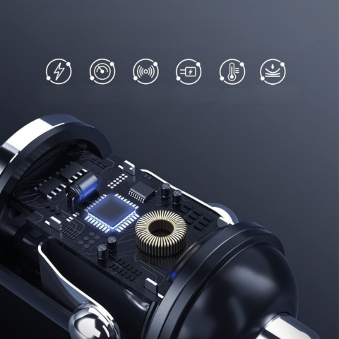 Caricatore Auto Compatto – Caricamento Veloce