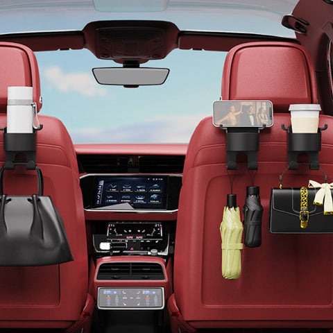 Multifunktionaler Haken für Autositzrücken