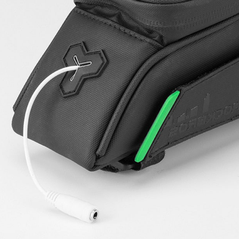 Bolsa Impermeable Para Bicicleta – Soporte Para Teléfono Y Almacenamiento Práctico 