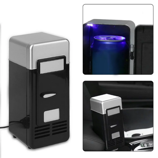 Mini USB-koelkast 5V 10W — Ideaal voor Kantoor en Auto 
