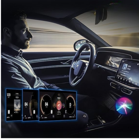 Adaptador CarPlay Inalámbrico – Conexión Automática y Rápida 