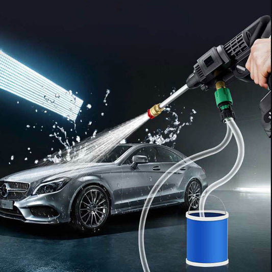 Bærbar høytrykksvasker - raskt vedlikehold og vannbesparende