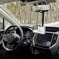 車の電話サポート - ミラーへの取り付け 