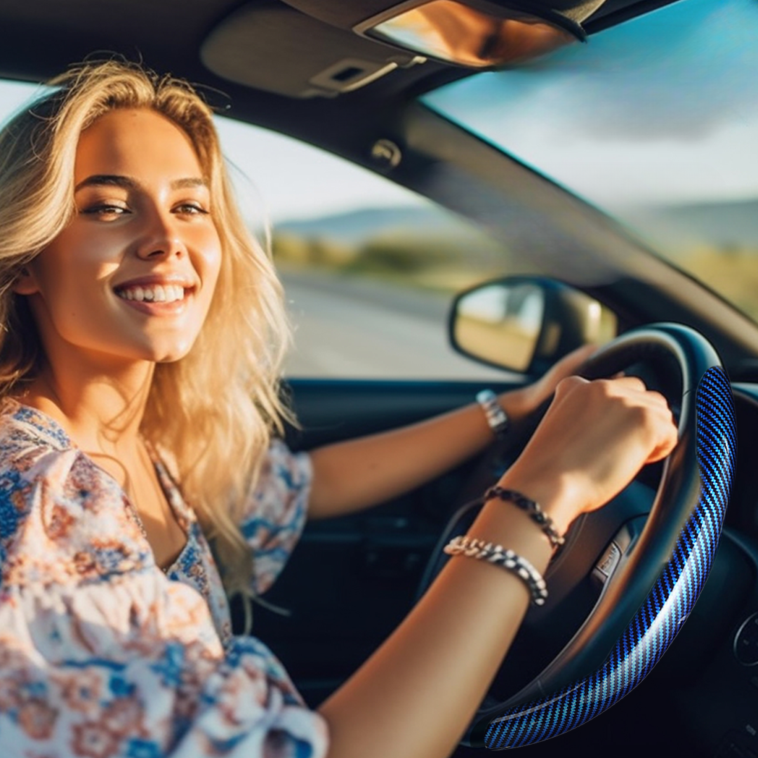 Carbon protection for steering wheels