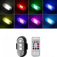 אור LED נגד התנגשות – רכיבה על אופניים ומנוע 