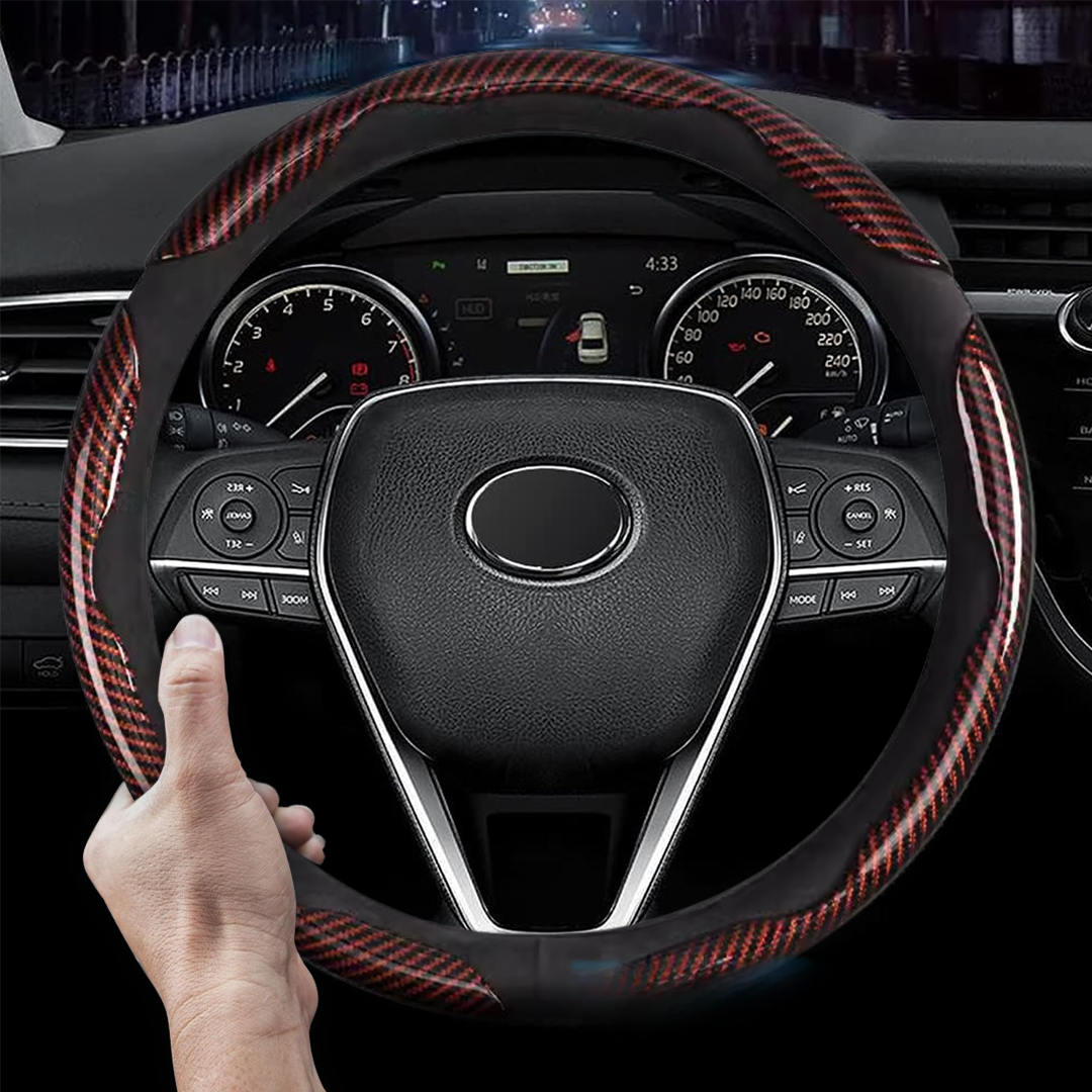 Carbon protection for steering wheels