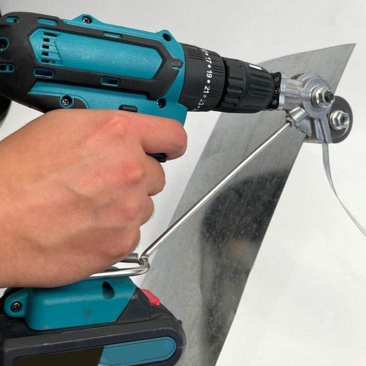 Profi-Blechschneider für Bohrmaschine – Spezial für Karosserie und mechanische Arbeiten 