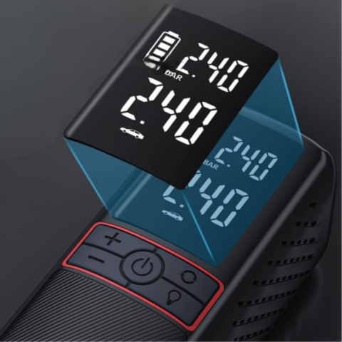 ضاغط هواء محمول 160 PSI — مدمج وسهل الحمل 