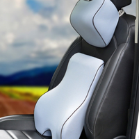 メモリーフォーム・ランバーサポート＆ヘッドレストクッション - 快適さと腰への負担軽減