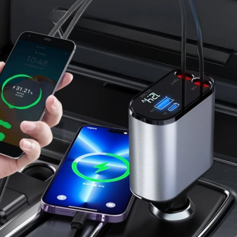 Nopea autolaturi – Yhteensopivuus iPhonen ja USB-C:n kanssa 