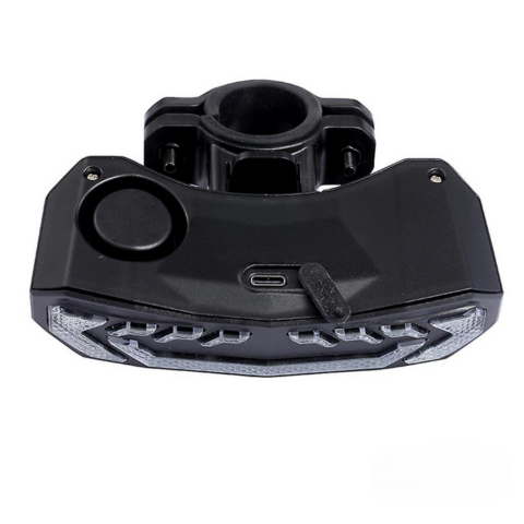 Πίσω φως ποδηλάτου πολλαπλών λειτουργιών - Σήμα στροφής, φρένο & συναγερμός