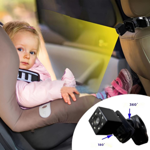 Auto kamera pre bábätká — Bezpečnosť a pokoj pri jazde 