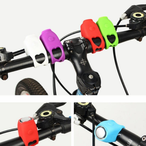 自転車用ミニクラクション - 多彩な音と防水デザイン 
