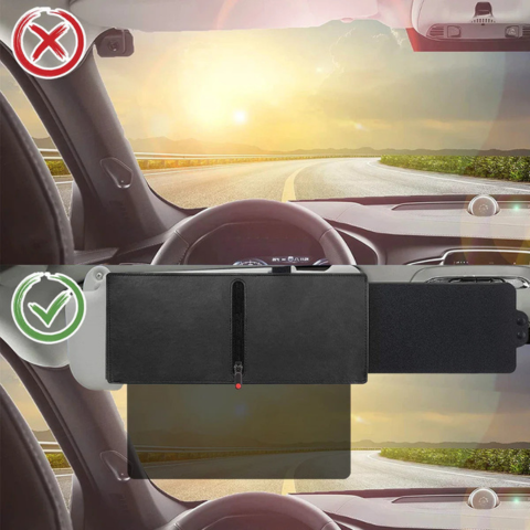 Extension Pare-Soleil Voiture — Protection Anti-Éblouissement
