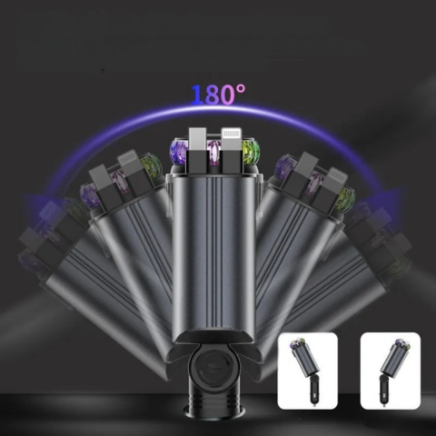 Chargeur Voiture Multifonction — Fast Charge & Diffuseur d’Arômes