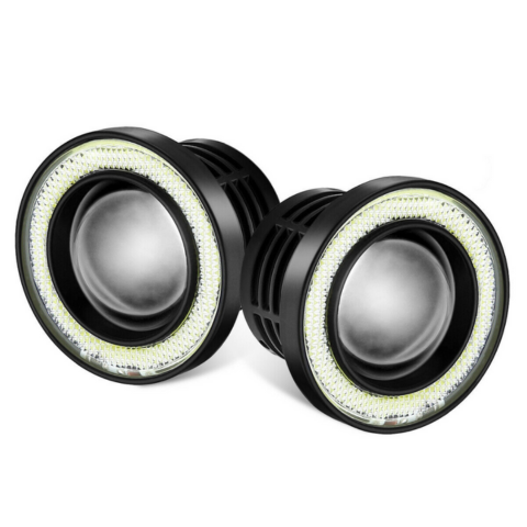 Feux Antibrouillard Voiture LED — Éclairage Puissant Étanche