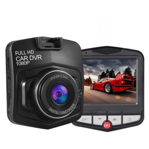 Kamera Dashcam Samochodowa Full HD — Ciągłe i Bezpieczne Nagrywanie 