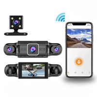 4 csatornás Dashcam - Integrált Wifi és GPS