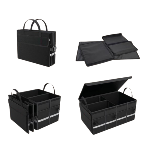 Organizator Portbagaj Auto — Cutie De Depozitare Etanșă Și Pliabilă 