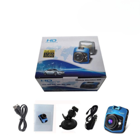 Kamera Dashcam Samochodowa Full HD — Ciągłe i Bezpieczne Nagrywanie 