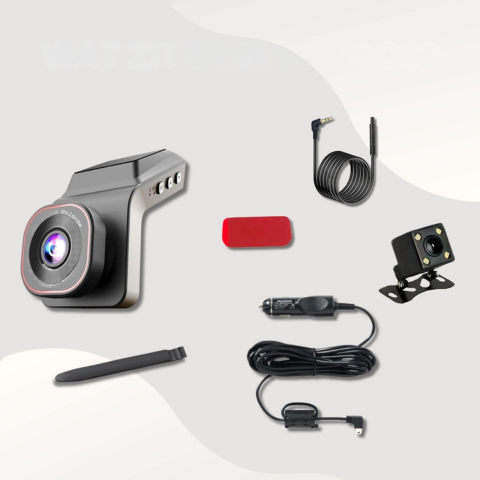 Dashcam Auto — Nočná Vízia a Optimálna Bezpečnosť 