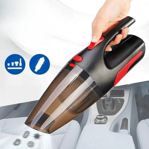 Přenosný automobilový vysavač – nabíjecí a univerzální 