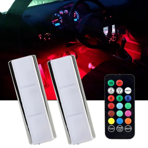 LED-valaistus sisätiloissa autossa – Helppo ja langaton asennus 