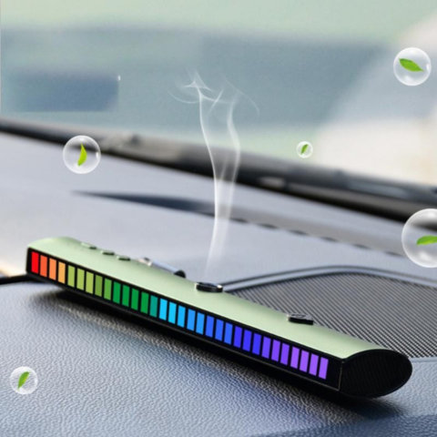 Aromadiffusor Auto – LED-belysning och fräschör ombord 