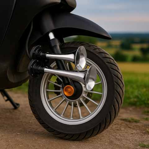 ユニバーサルクラクション — 車、バイク、トラックに最適 