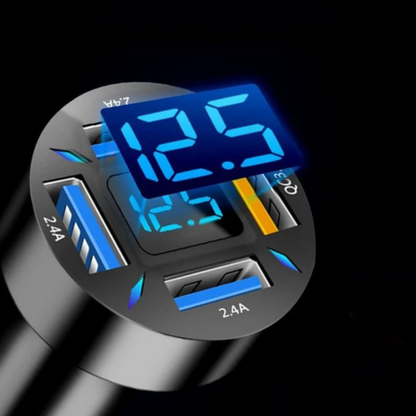 Univerzální a multi-USB nabíječka do zapalovače 