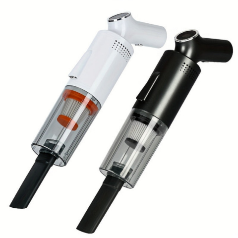 Cordless Car Vacuum Cleaner — Digital Display and Real-Time Tracking 