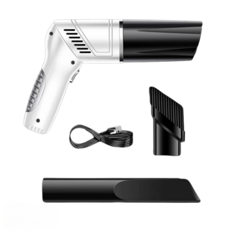 Kraftfuld ledningsfri bilstøvsuger - hurtig rengøring og effektiv støvsugning